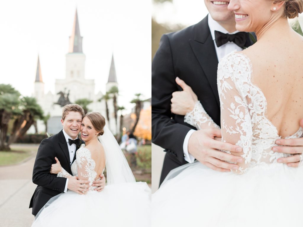Jackson Square New Orleans, LA Wedding Photography by Mekina Saylor