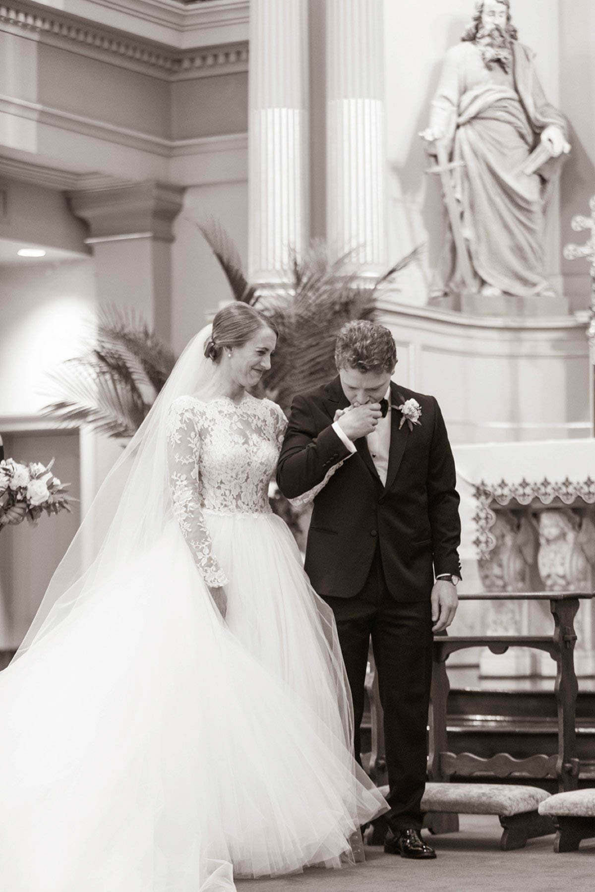 St. Louis Cathedral Wedding Photography by Mekina Saylor