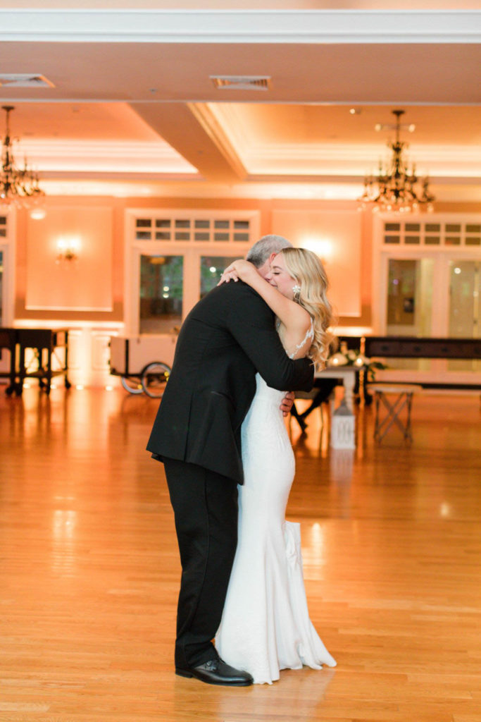 father - daughter dance at Bear Brook Valley