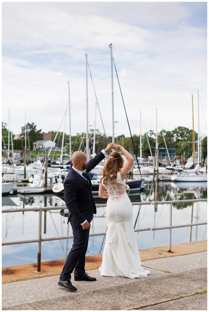 A Coastal Wedding at Glen Island Harbour Club. Mekina Saylor Photography. Wedding Day. New York Wedding